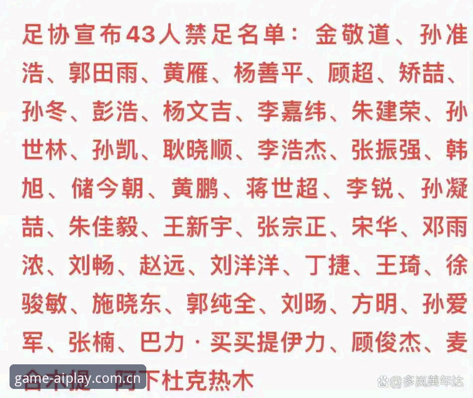 爱游戏最新版本 足协禁足名单查询操作教程:爱游戏最新版本新手引导